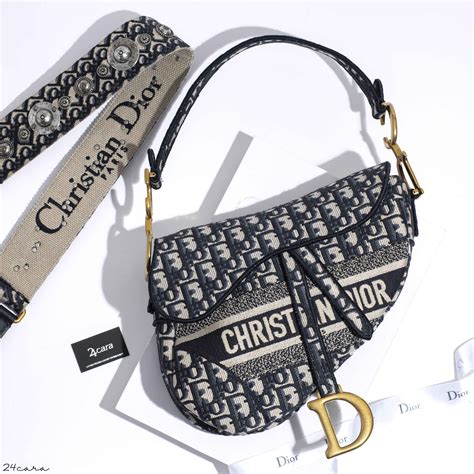 dior oblique saddle purse|authentic christian Dior saddle bag.